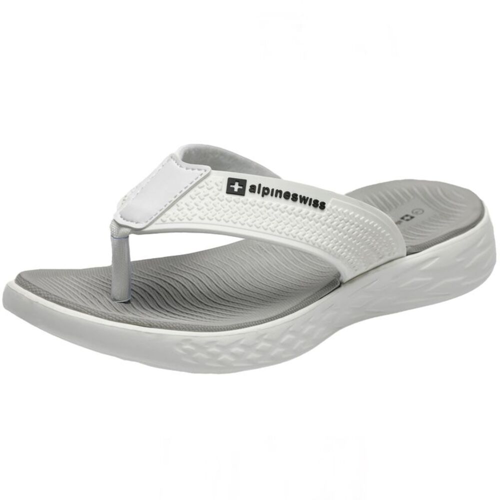 Alpine Swiss Womens Flip Flops Comfortable Walking Sandals Thongs Outdoor Shoes